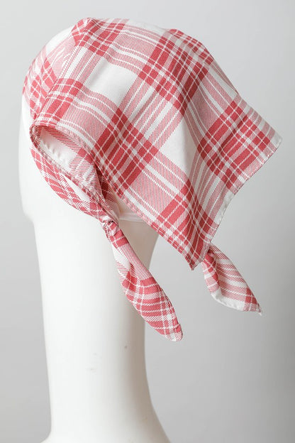 Triangle Flannel Head Scarf