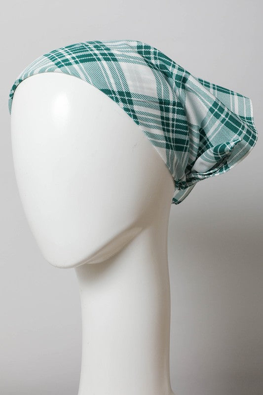 Triangle Flannel Head Scarf