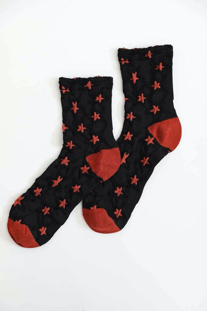 Star Patterned Sock