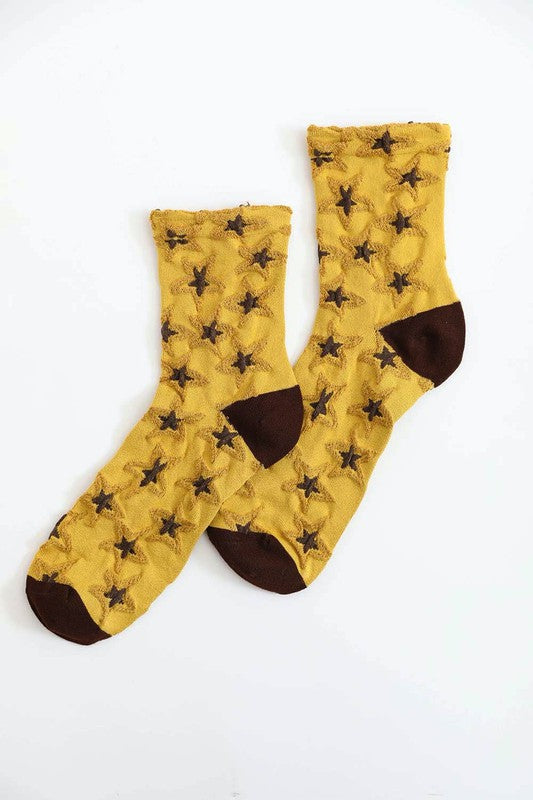 Star Patterned Sock