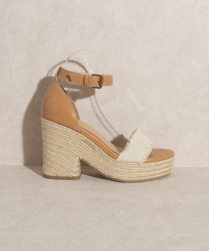 Riley - Espadrille Platform Sandal