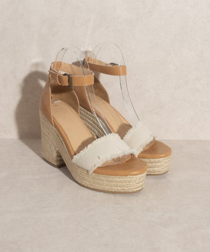 Riley - Espadrille Platform Sandal