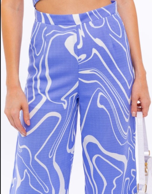 Abstract Long Pant