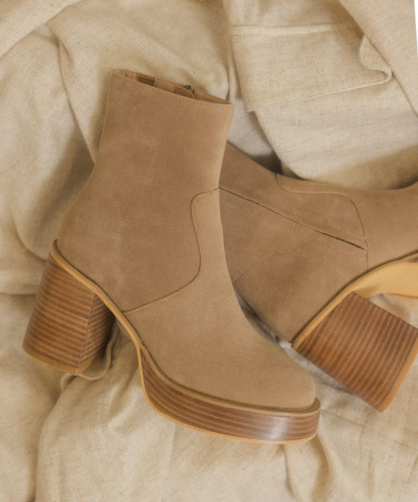 Alexandra Platform Ankle Boots