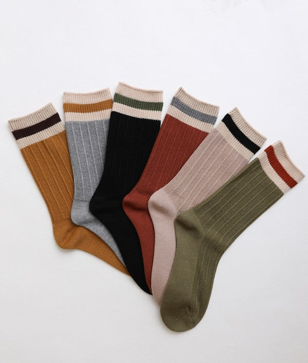 Color Block Sock