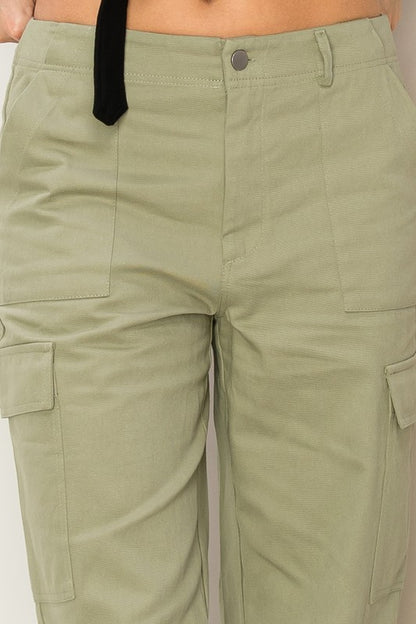 Chiller High Waist Cargo Pants