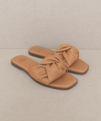 Knotted Slide Sandal