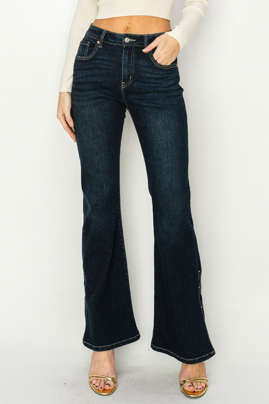 High Rise Sandra Flare Jeans