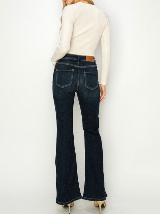 High Rise Sandra Flare Jeans