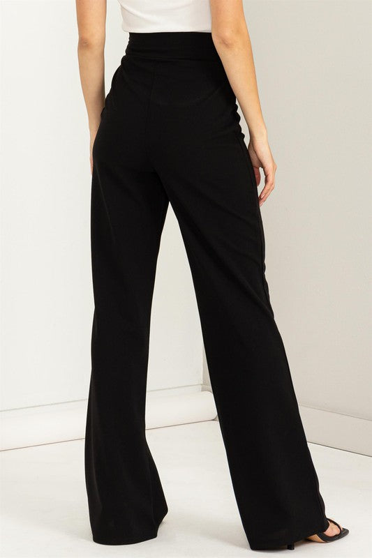 High-Waisted Flared Pants