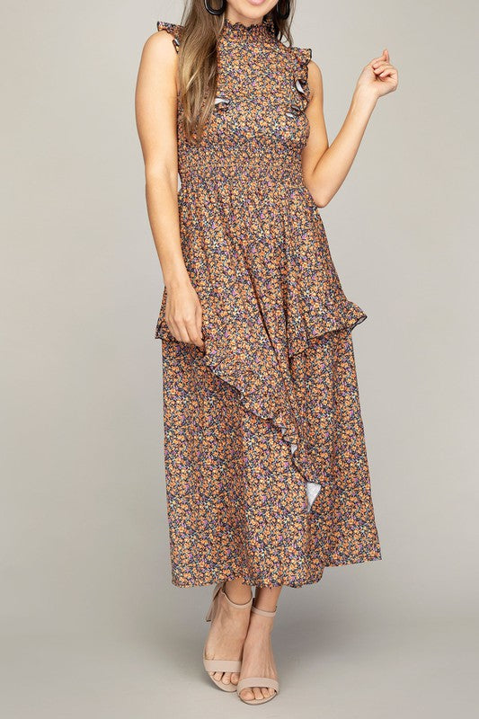 Tiered Maxi Dress