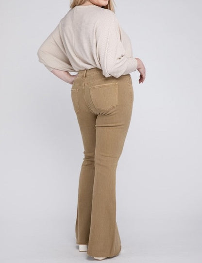 Beautifully Sized High Rise Super Flare Jeans