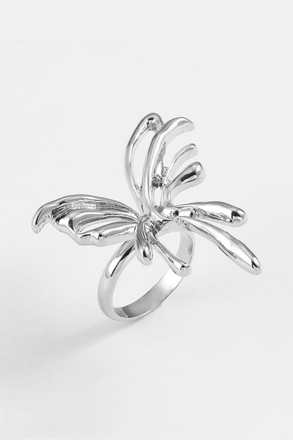 Butterfly Alloy Ring