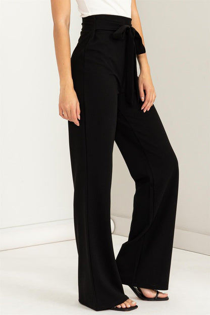 High-Waisted Flared Pants