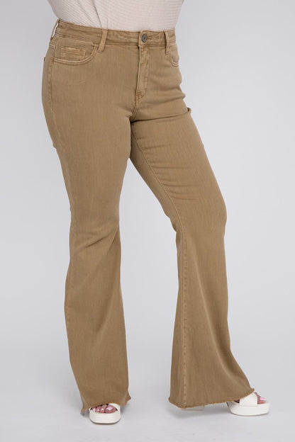 Beautifully Sized High Rise Super Flare Jeans