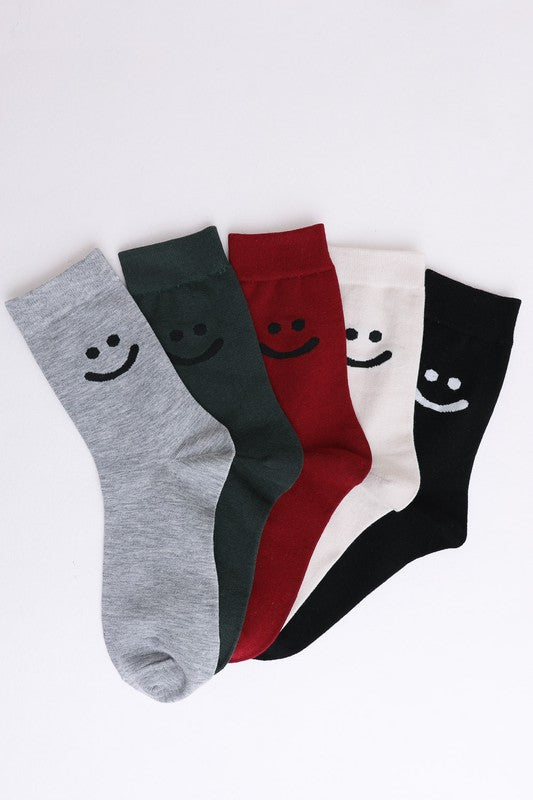 Smiley Face Sock