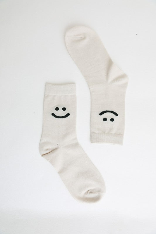 Smiley Face Sock