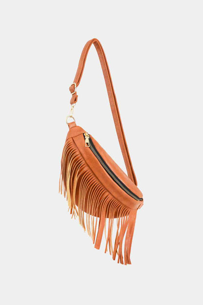 Fringed Sling Bag